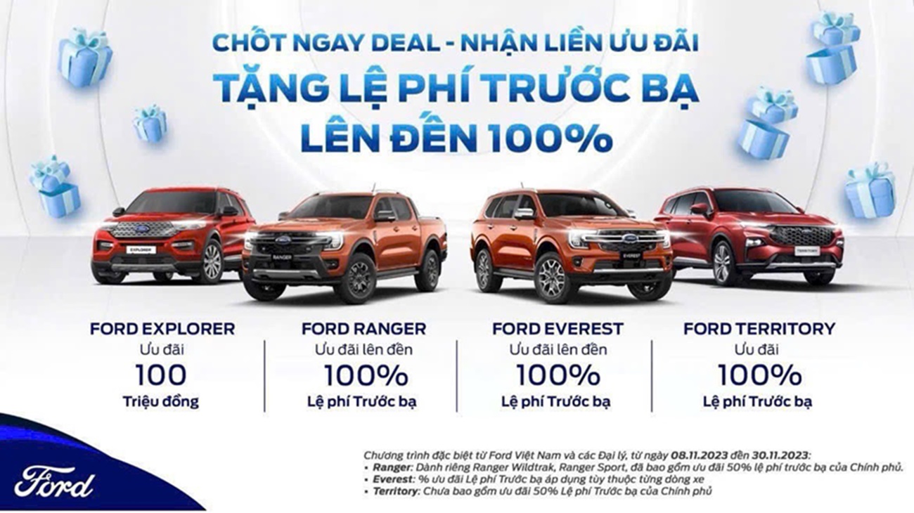 Trang chủ Ford Suối Tiên chính hãng