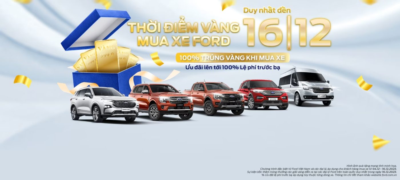 Trang chủ Ford Suối Tiên chính hãng