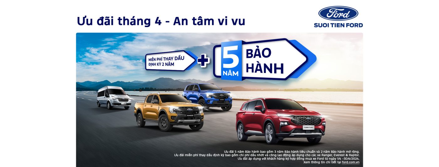 Trang chủ Ford Suối Tiên chính hãng