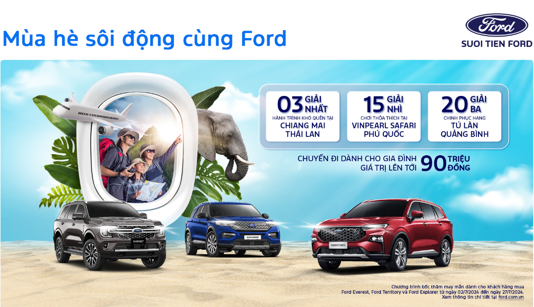 Trang chủ Ford Suối Tiên chính hãng