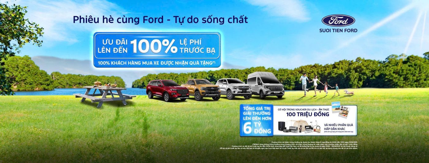 Trang chủ Ford Suối Tiên chính hãng